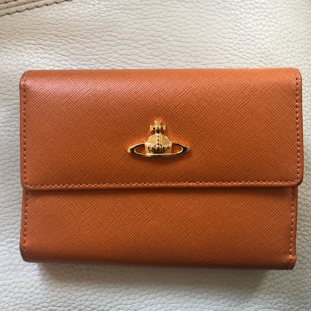 Vivienne Westwood Orange Wallet